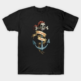 Don't Let Me Down-Skull-Anchor-Betrayal T-Shirt